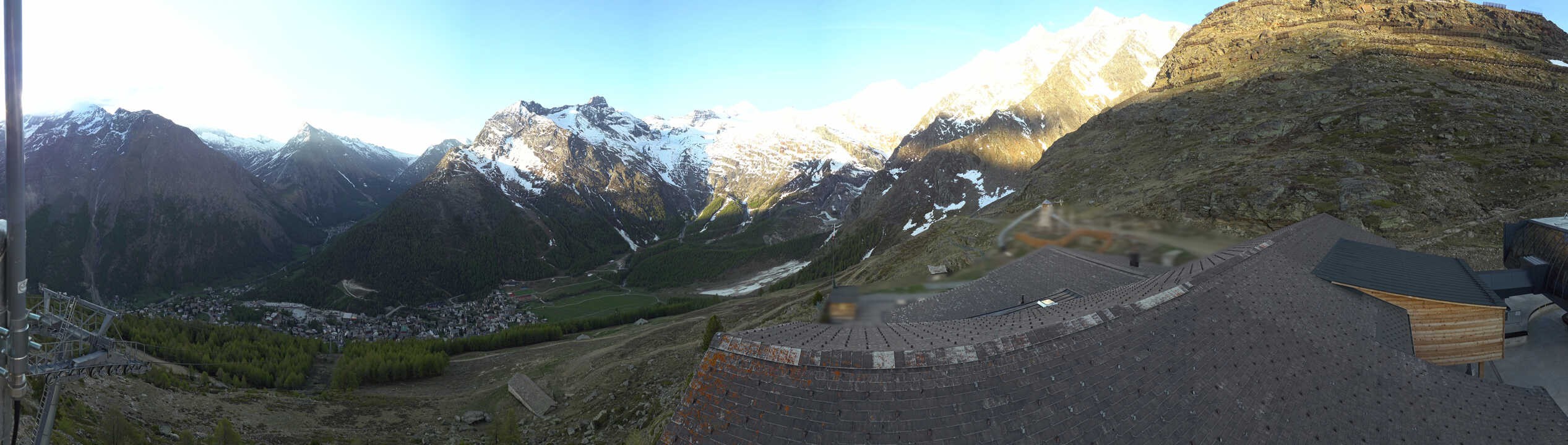 Archived image Webcam Panoramic view Hannig Mountain
