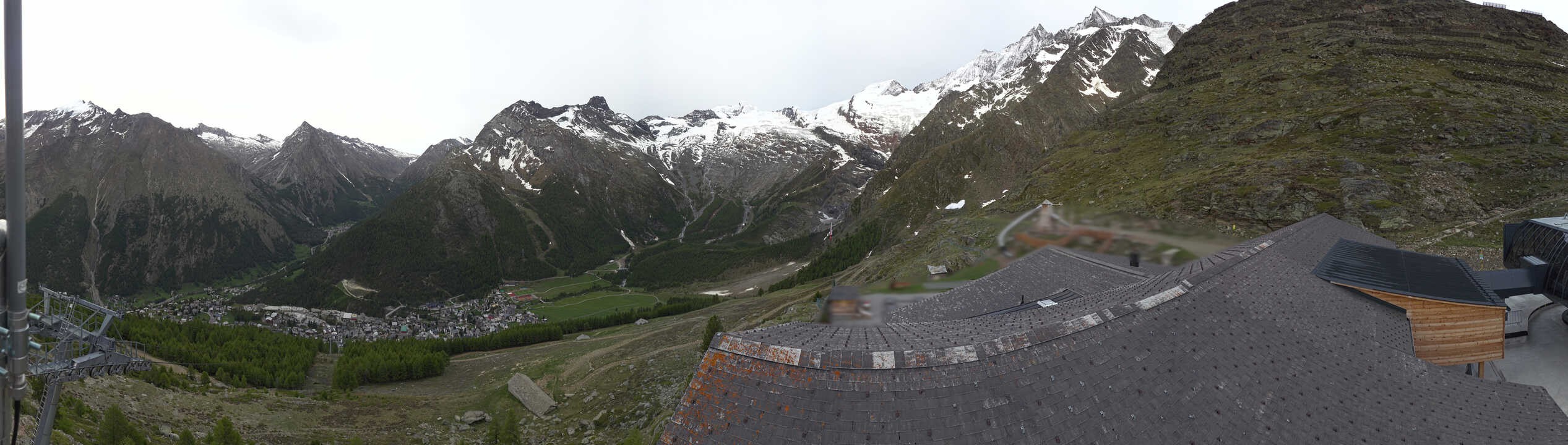 Archived image Webcam Panoramic view Hannig Mountain
