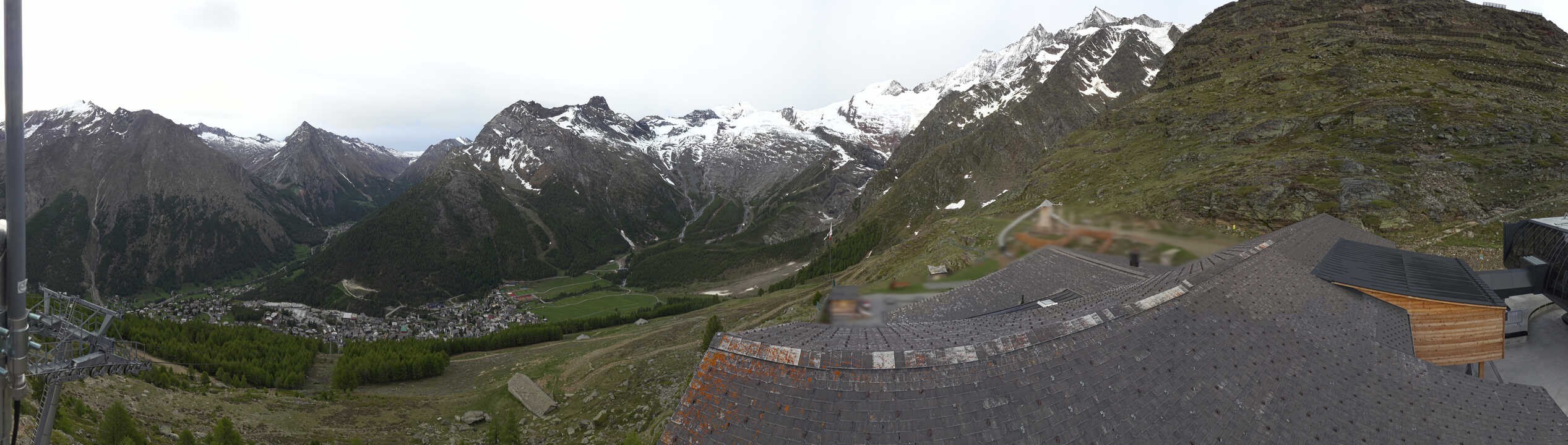 Archived image Webcam Panoramic view Hannig Mountain