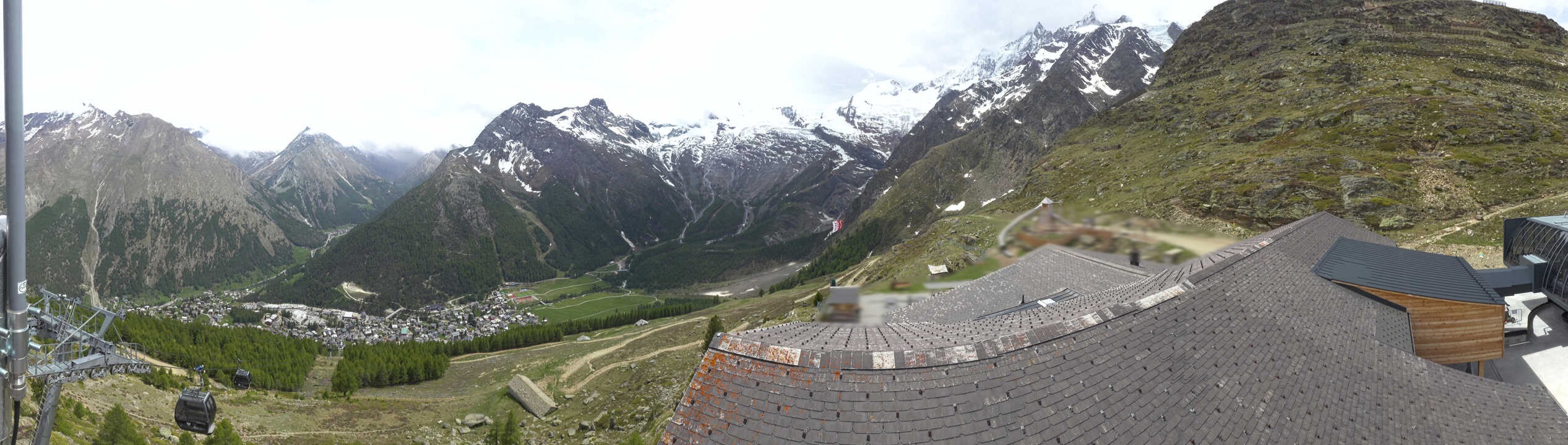 Archived image Webcam Panoramic view Hannig Mountain