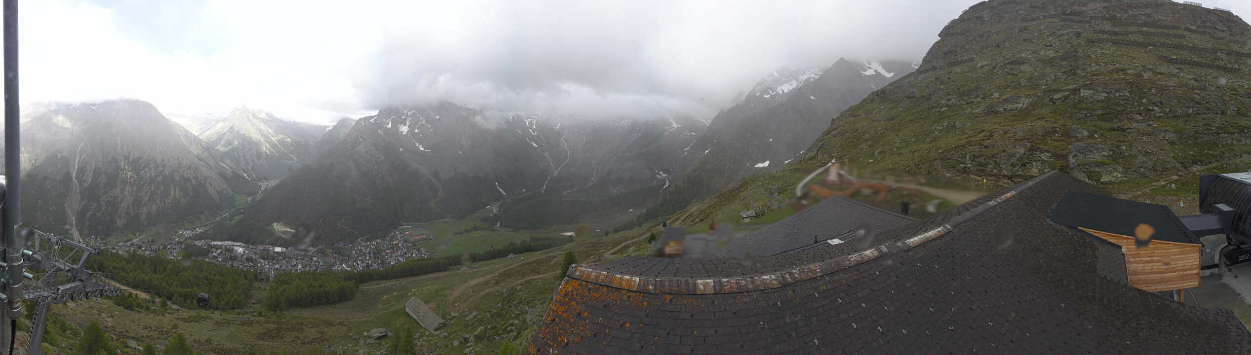 Archived image Webcam Panoramic view Hannig Mountain