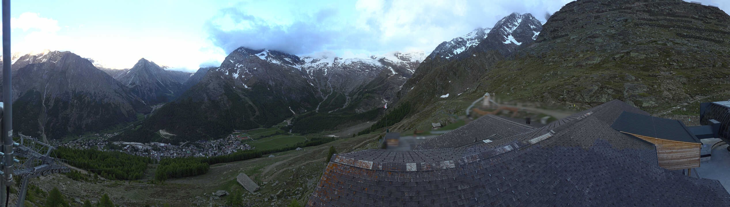 Archived image Webcam Panoramic view Hannig Mountain