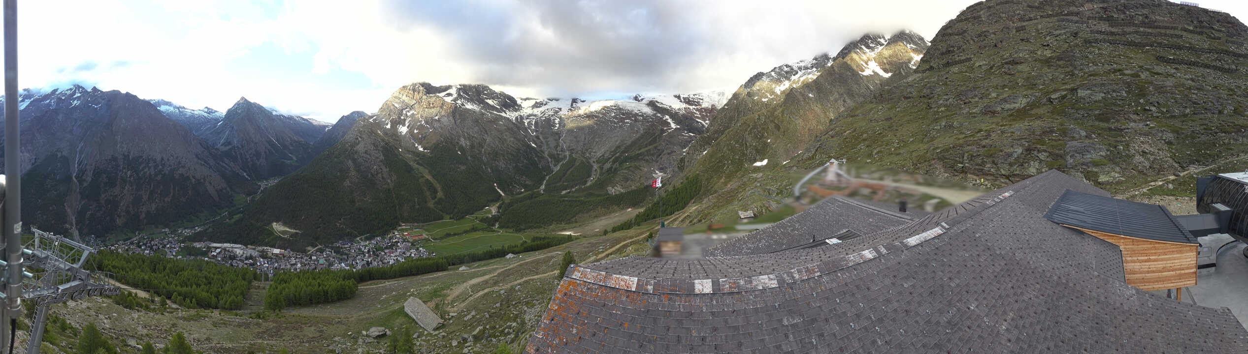 Archived image Webcam Panoramic view Hannig Mountain