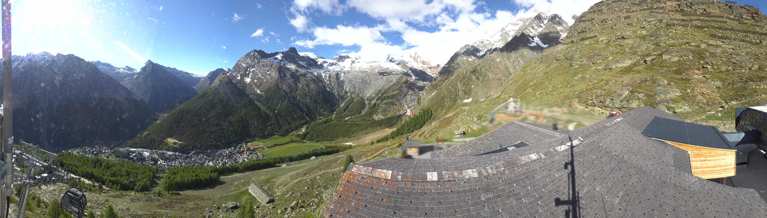 Archived image Webcam Panoramic view Hannig Mountain