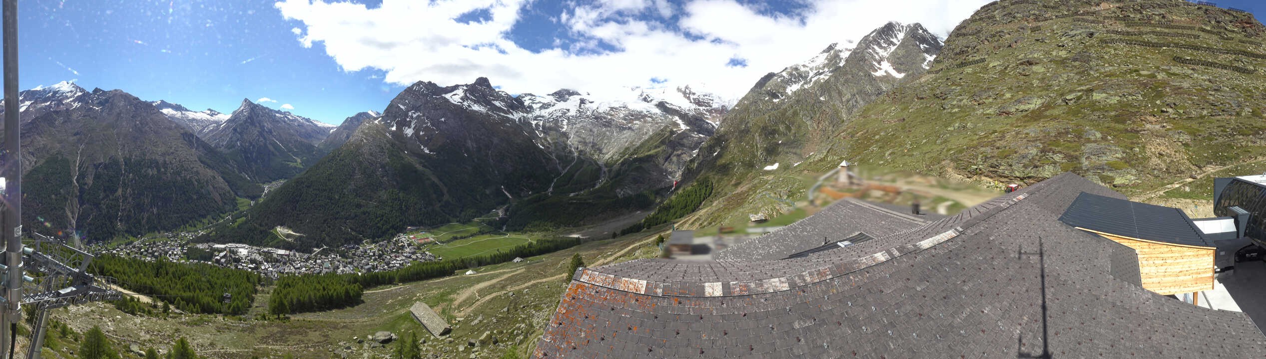 Archived image Webcam Panoramic view Hannig Mountain