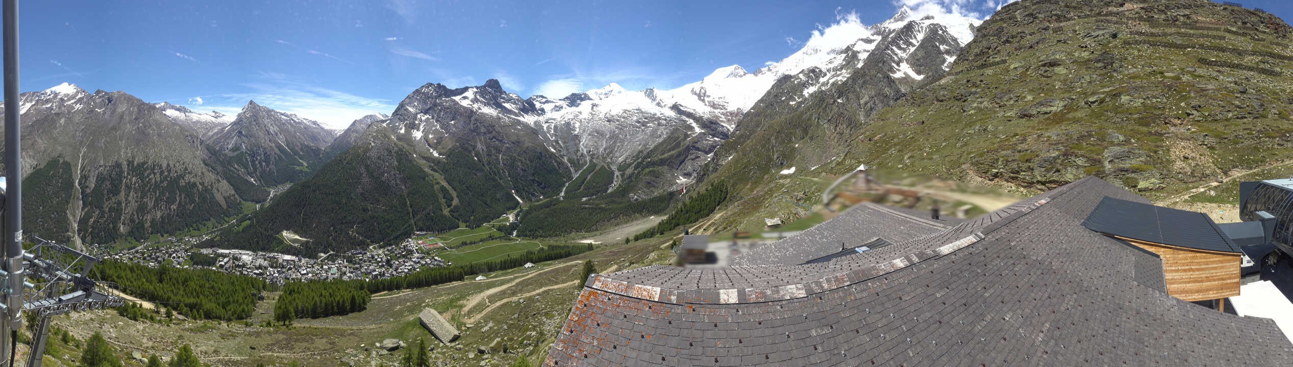 Archived image Webcam Panoramic view Hannig Mountain