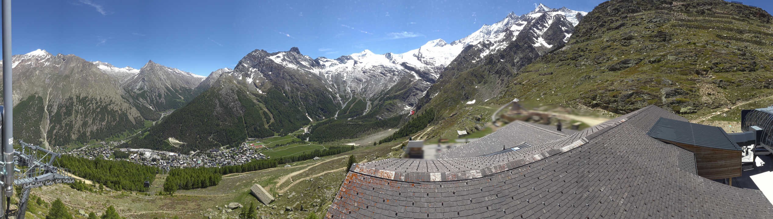 Archived image Webcam Panoramic view Hannig Mountain
