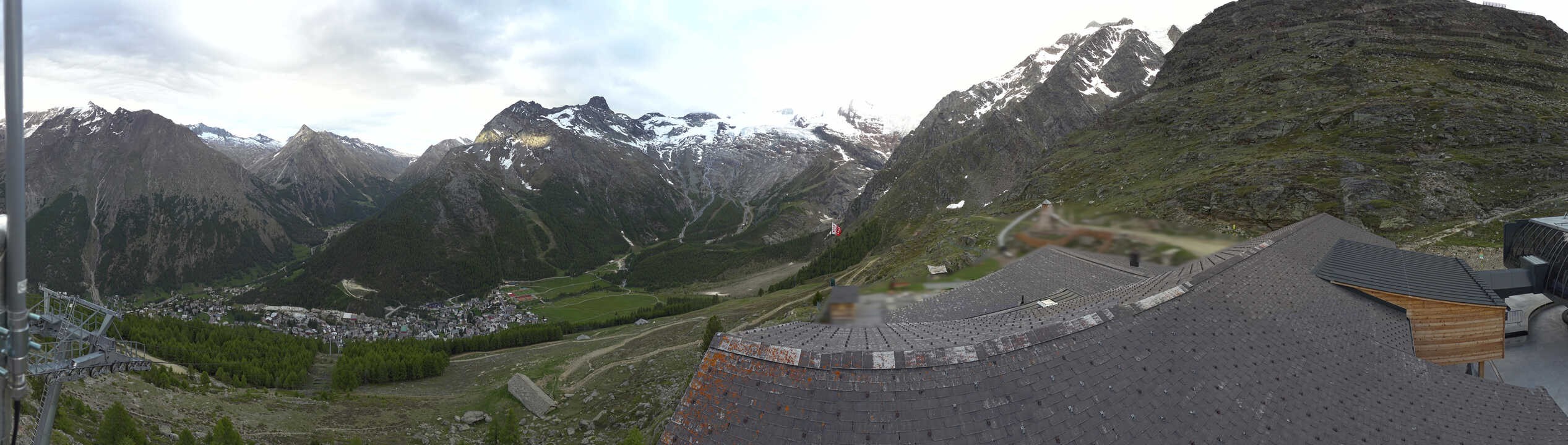 Archived image Webcam Panoramic view Hannig Mountain