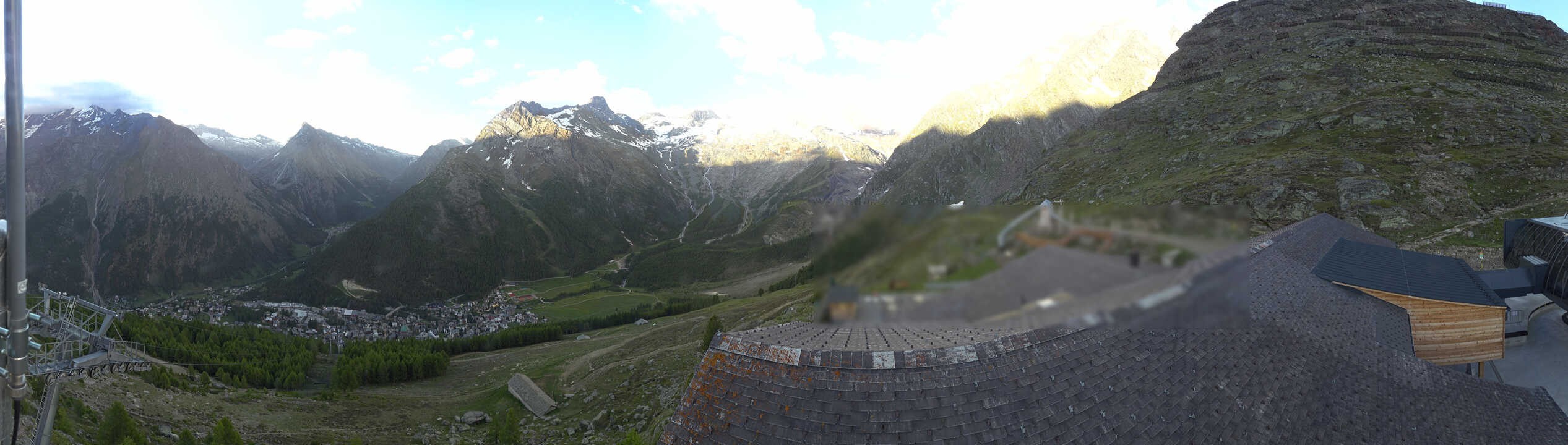 Archived image Webcam Panoramic view Hannig Mountain