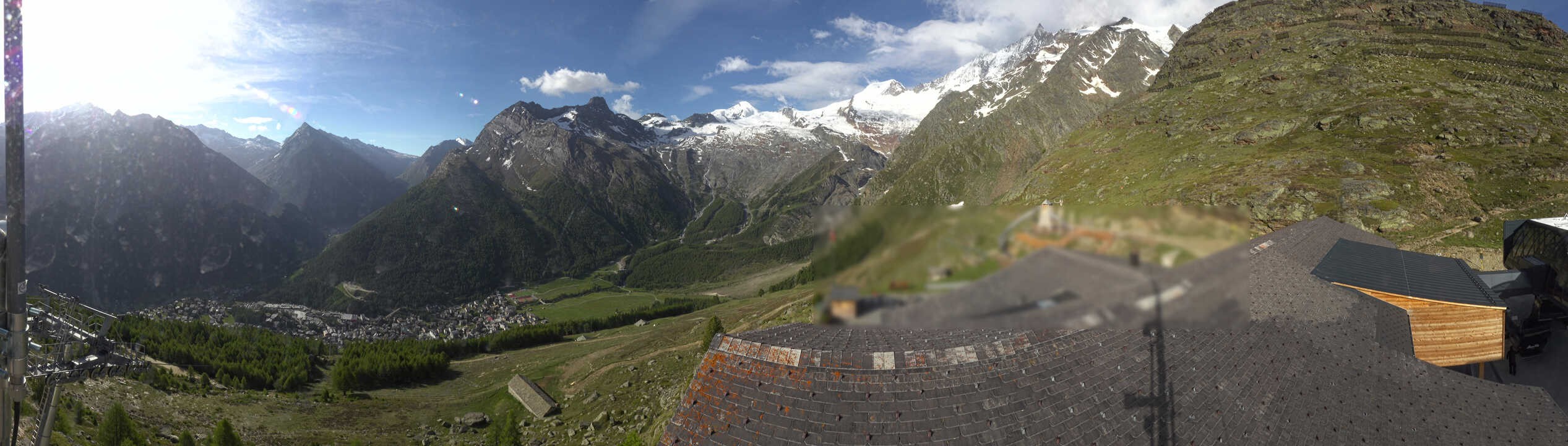 Archived image Webcam Panoramic view Hannig Mountain