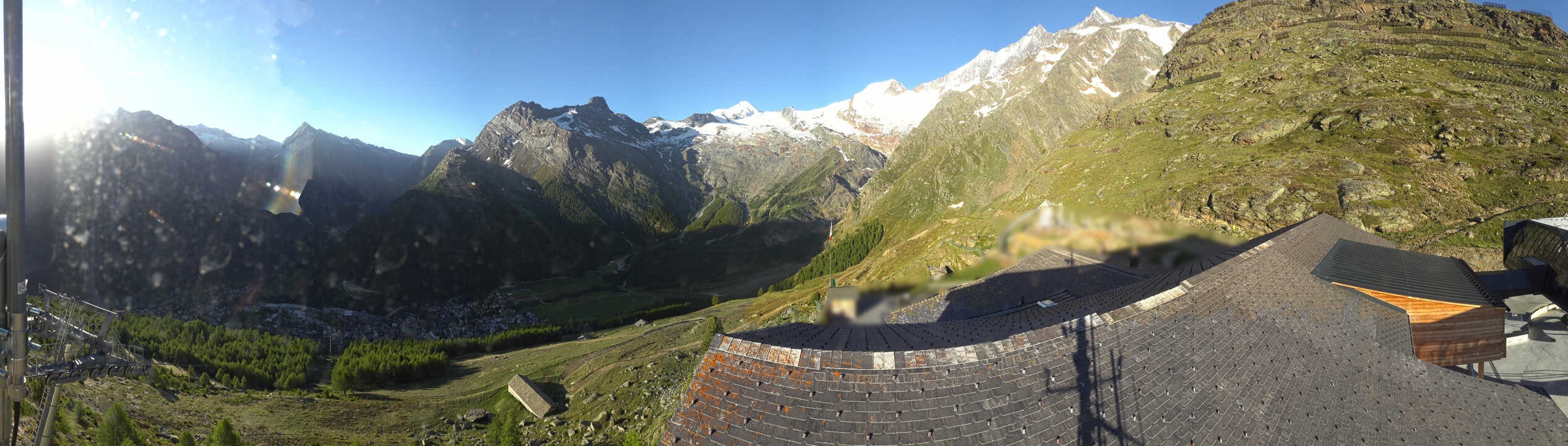 Archived image Webcam Panoramic view Hannig Mountain