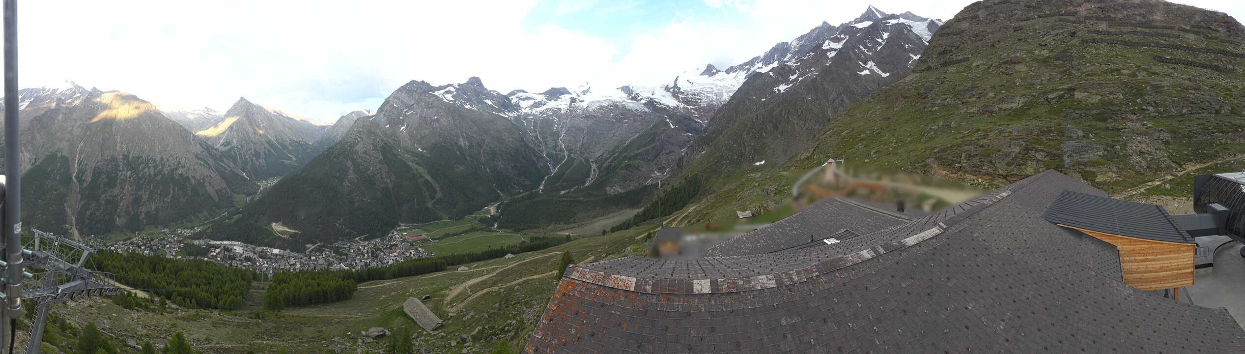 Archived image Webcam Panoramic view Hannig Mountain