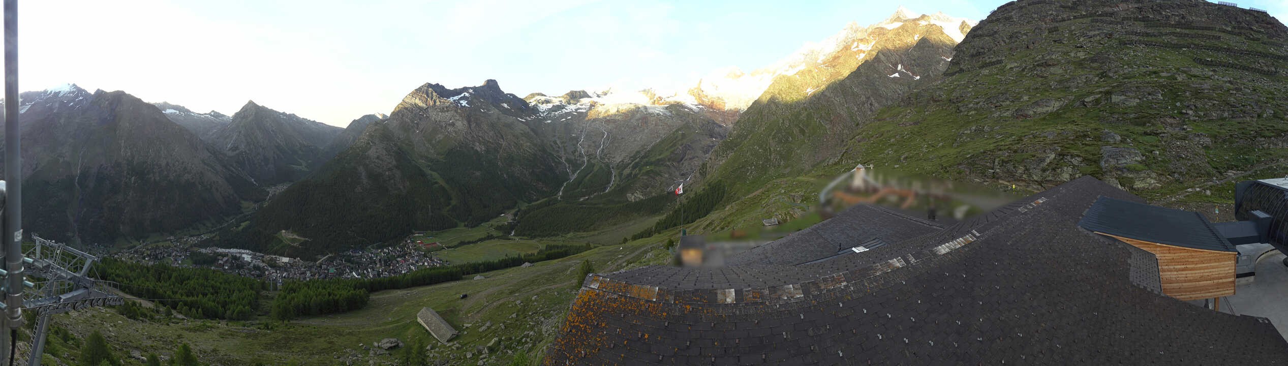 Archived image Webcam Panoramic view Hannig Mountain