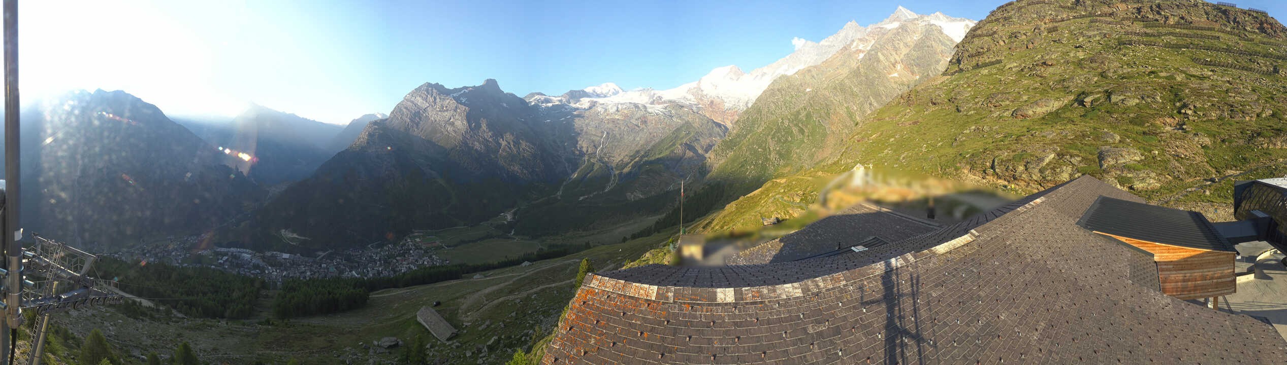 Archived image Webcam Panoramic view Hannig Mountain
