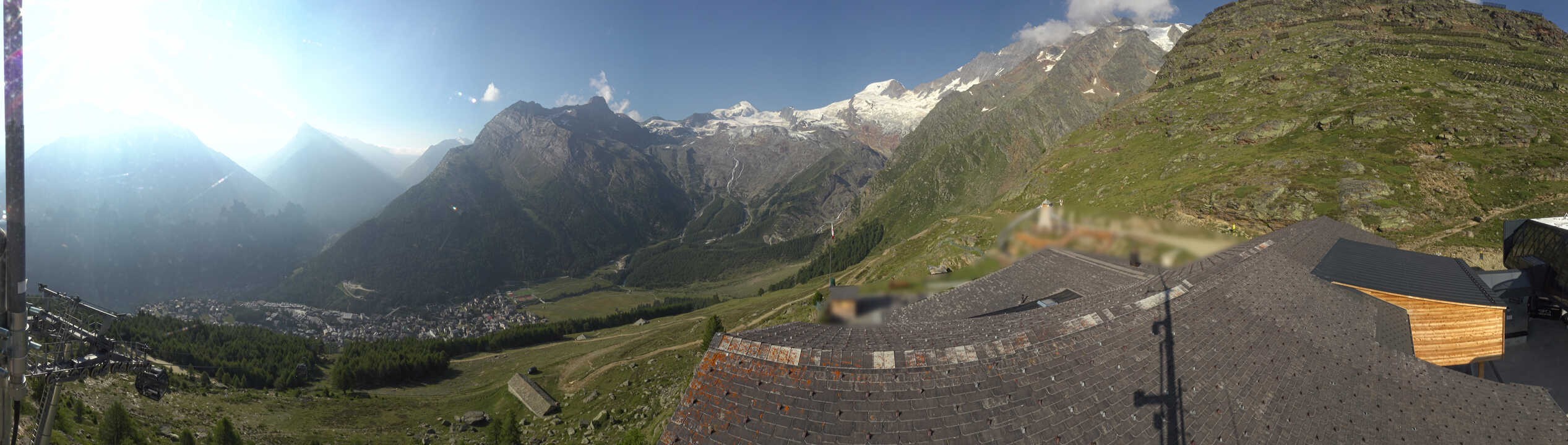 Archived image Webcam Panoramic view Hannig Mountain