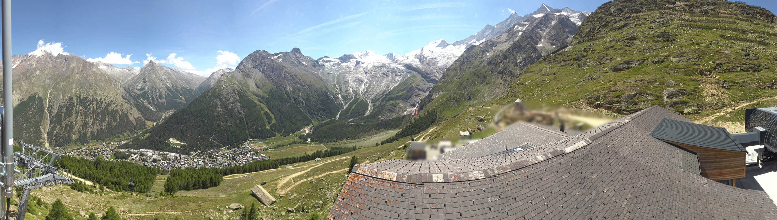 Archived image Webcam Panoramic view Hannig Mountain