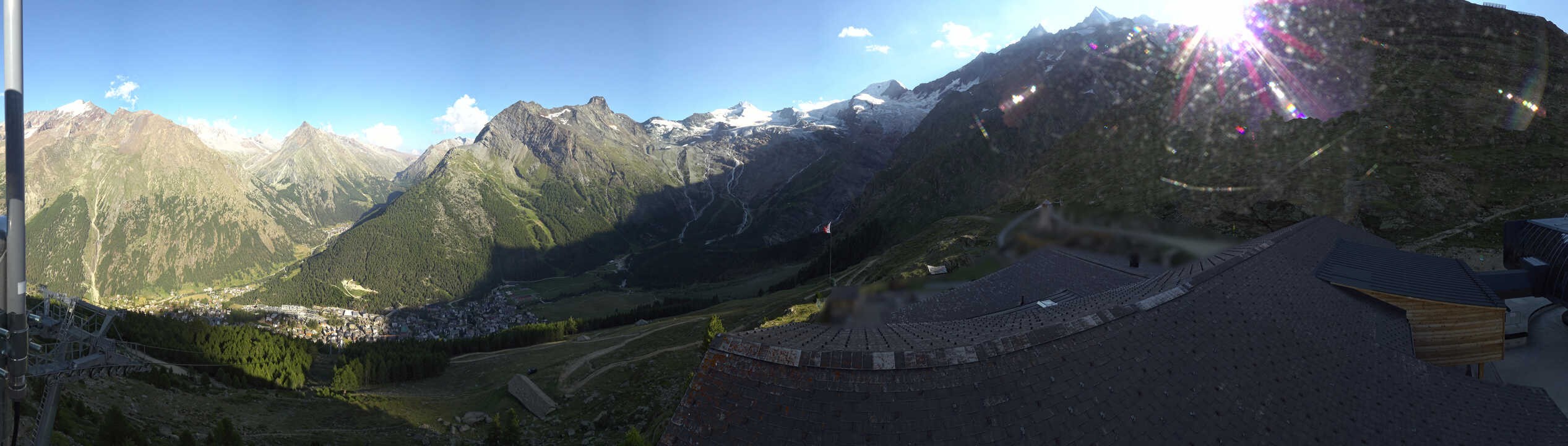 Archived image Webcam Panoramic view Hannig Mountain