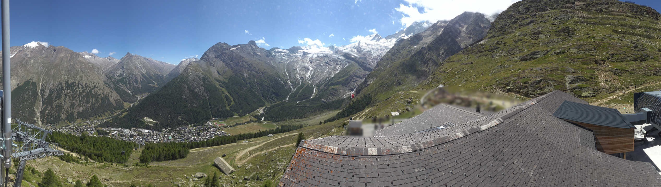 Archived image Webcam Panoramic view Hannig Mountain
