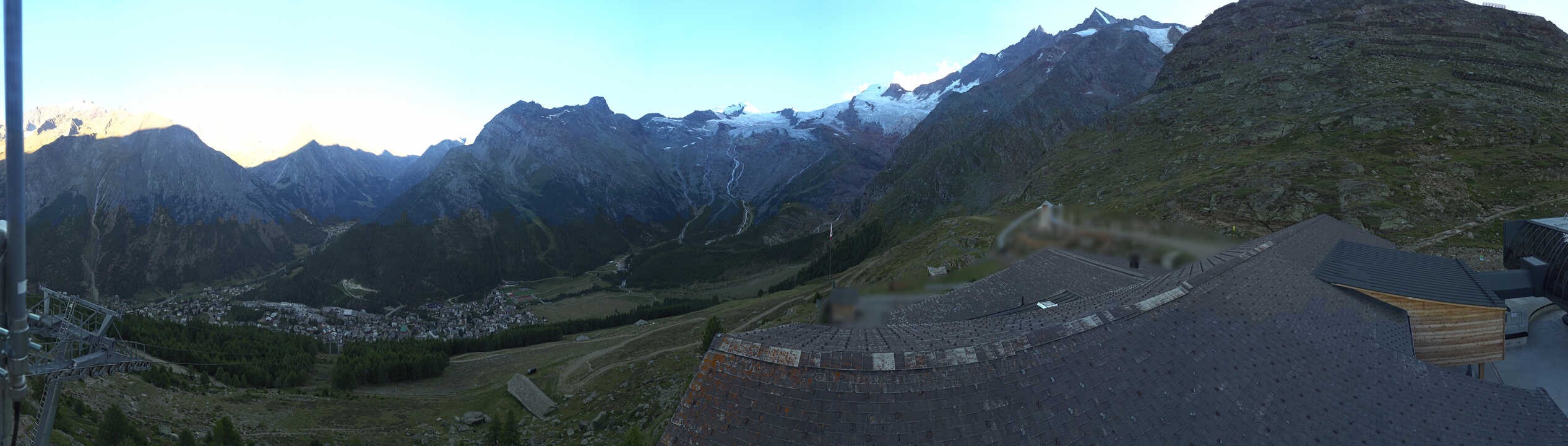 Archived image Webcam Panoramic view Hannig Mountain