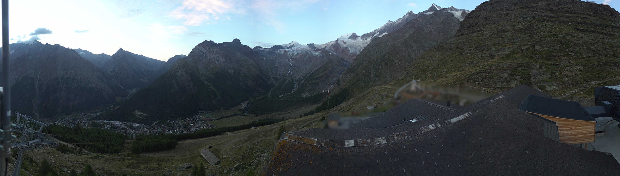 Archived image Webcam Panoramic view Hannig Mountain