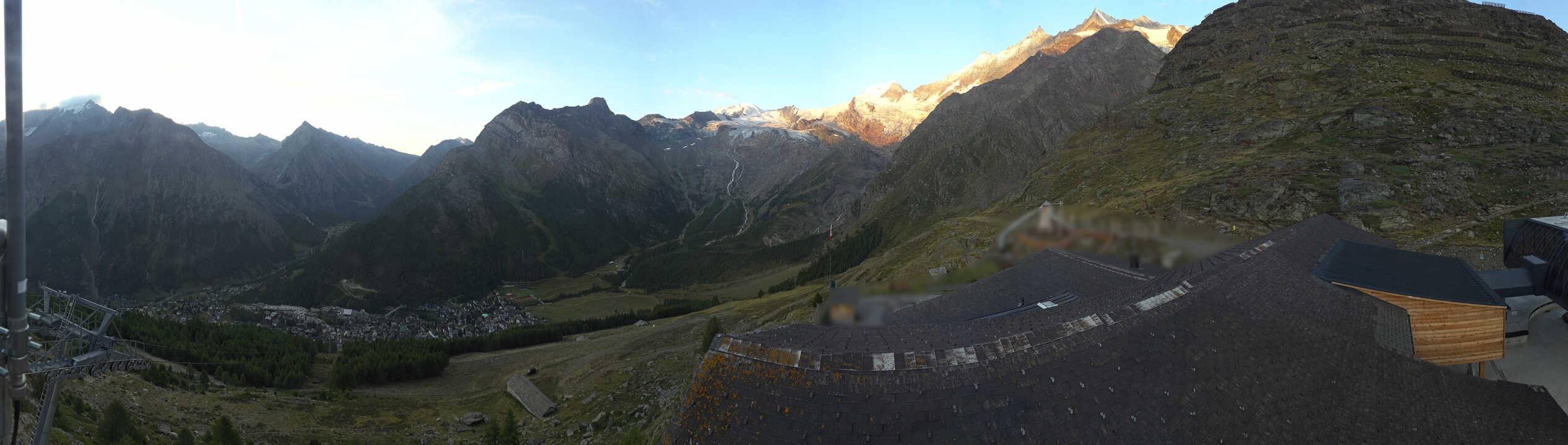 Archived image Webcam Panoramic view Hannig Mountain