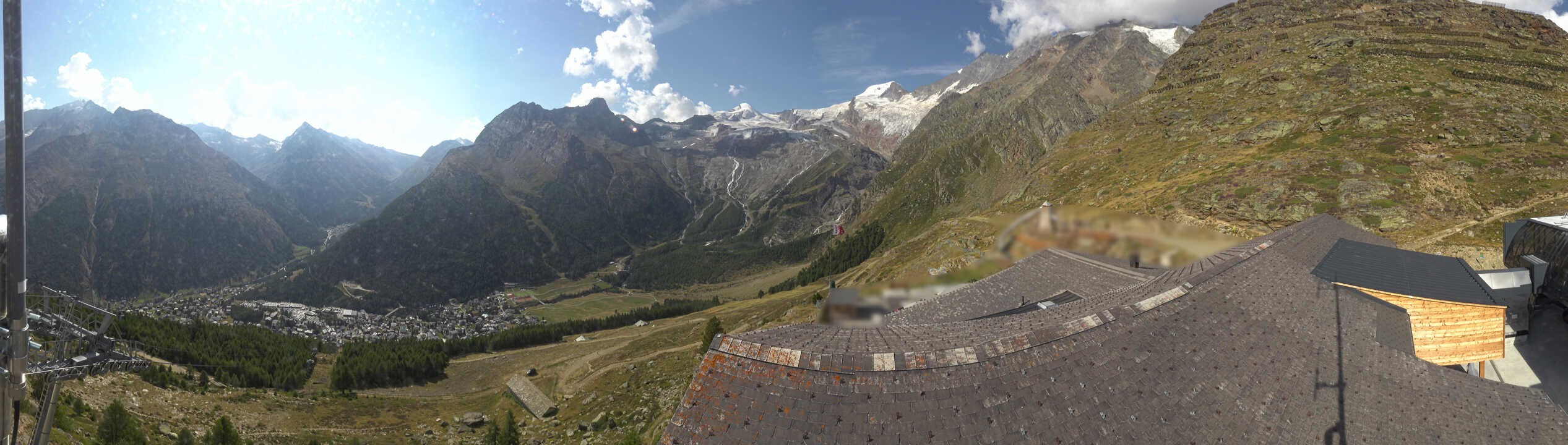 Archived image Webcam Panoramic view Hannig Mountain