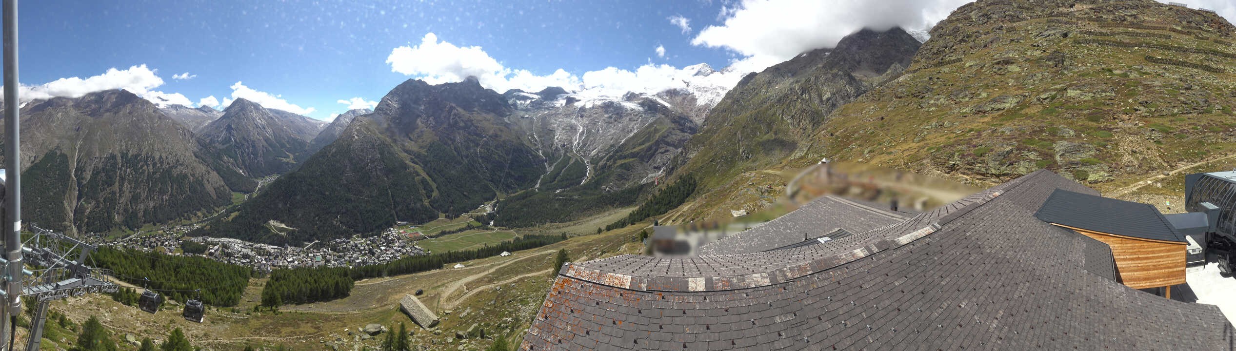 Archived image Webcam Panoramic view Hannig Mountain