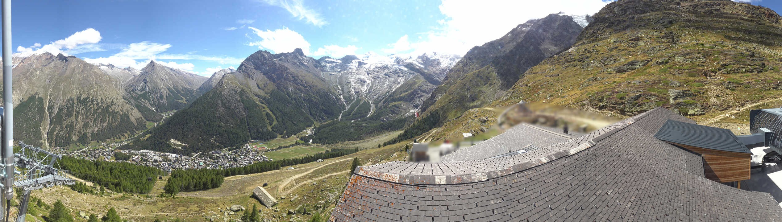 Archived image Webcam Panoramic view Hannig Mountain