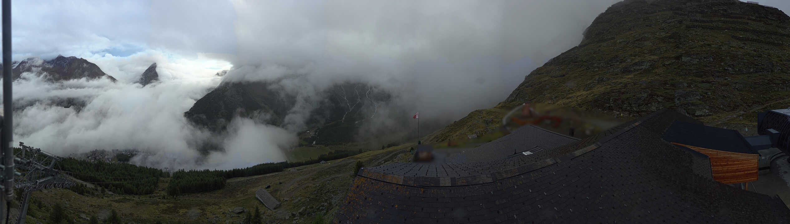 Archived image Webcam Panoramic view Hannig Mountain