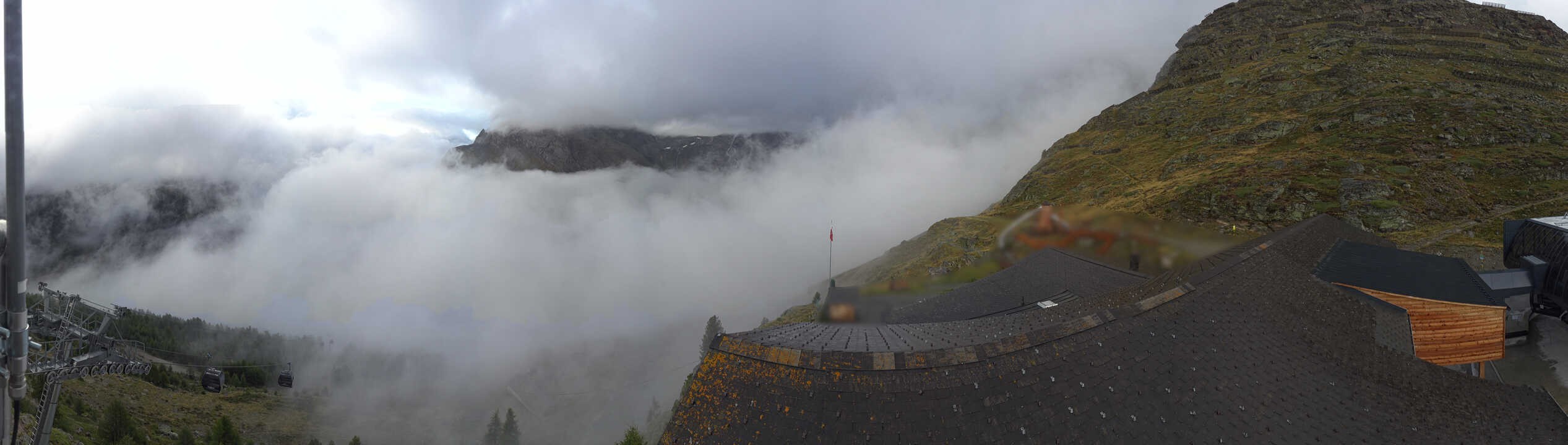 Archived image Webcam Panoramic view Hannig Mountain