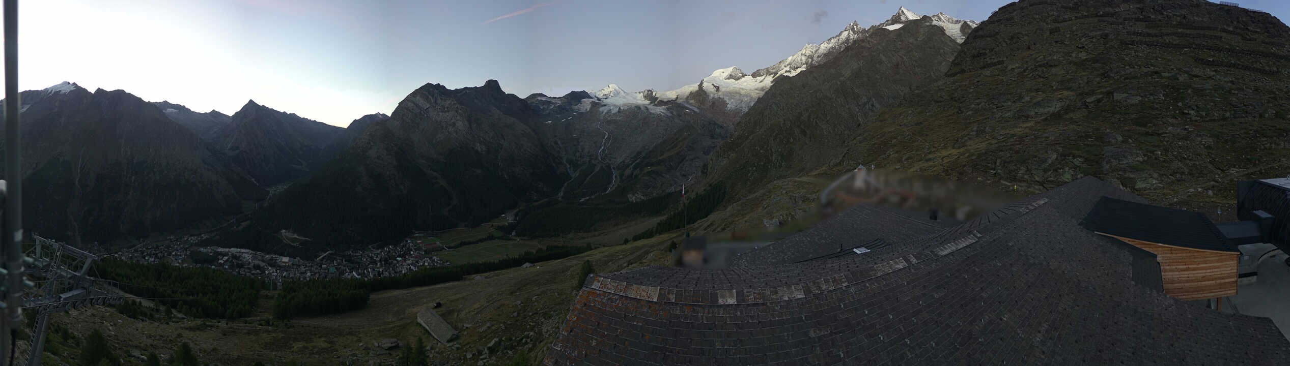 Archived image Webcam Panoramic view Hannig Mountain