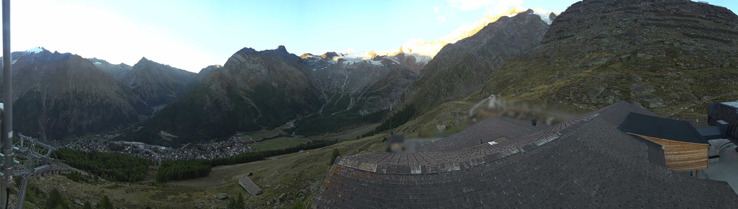 Archived image Webcam Panoramic view Hannig Mountain