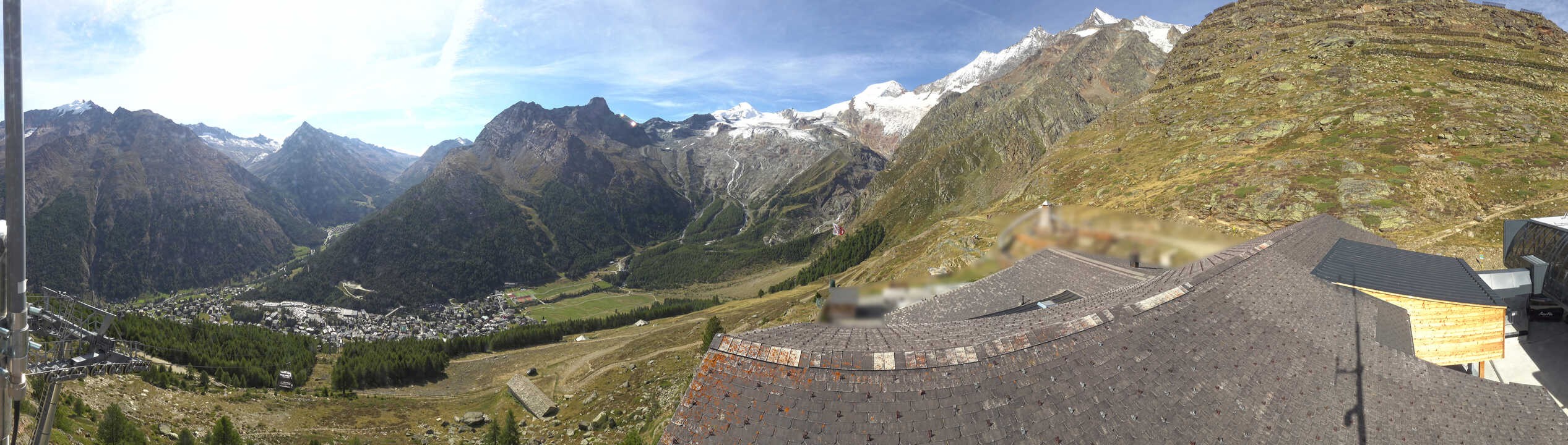 Archived image Webcam Panoramic view Hannig Mountain