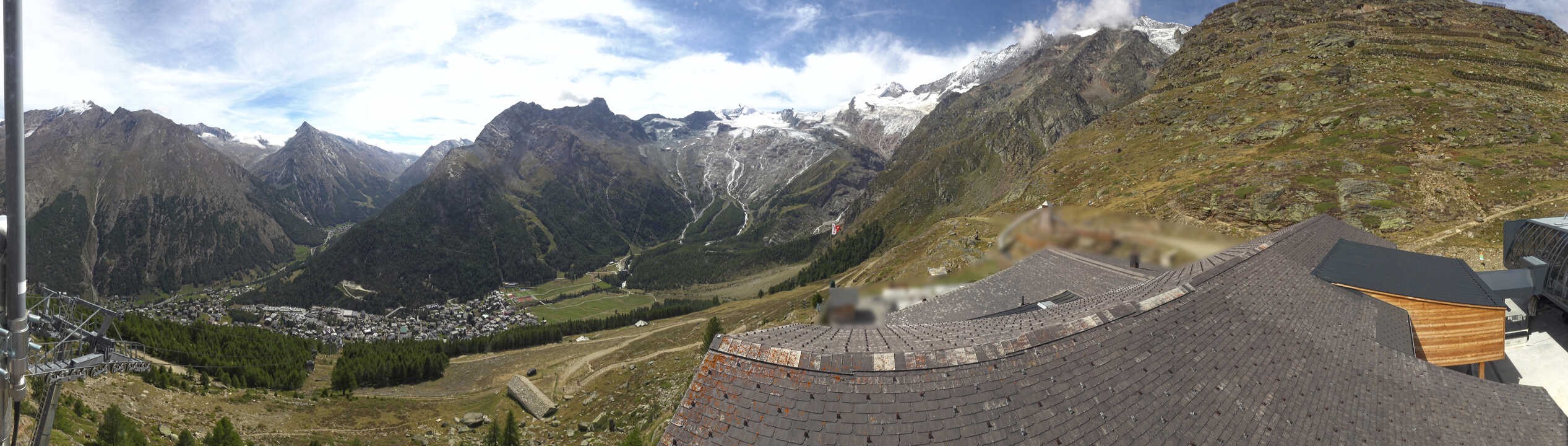 Archived image Webcam Panoramic view Hannig Mountain