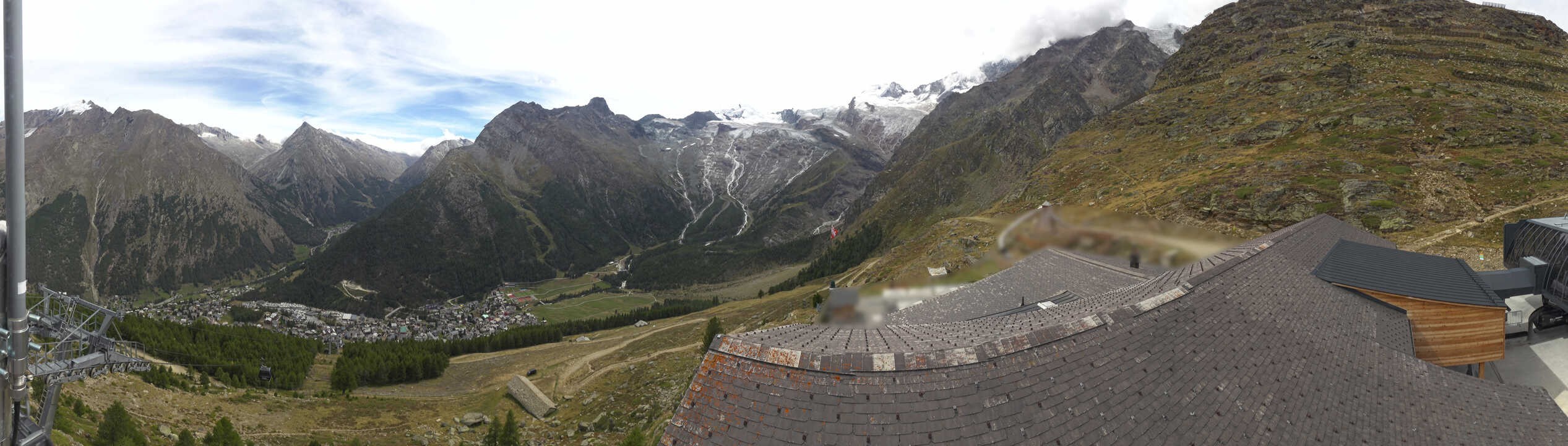 Archived image Webcam Panoramic view Hannig Mountain