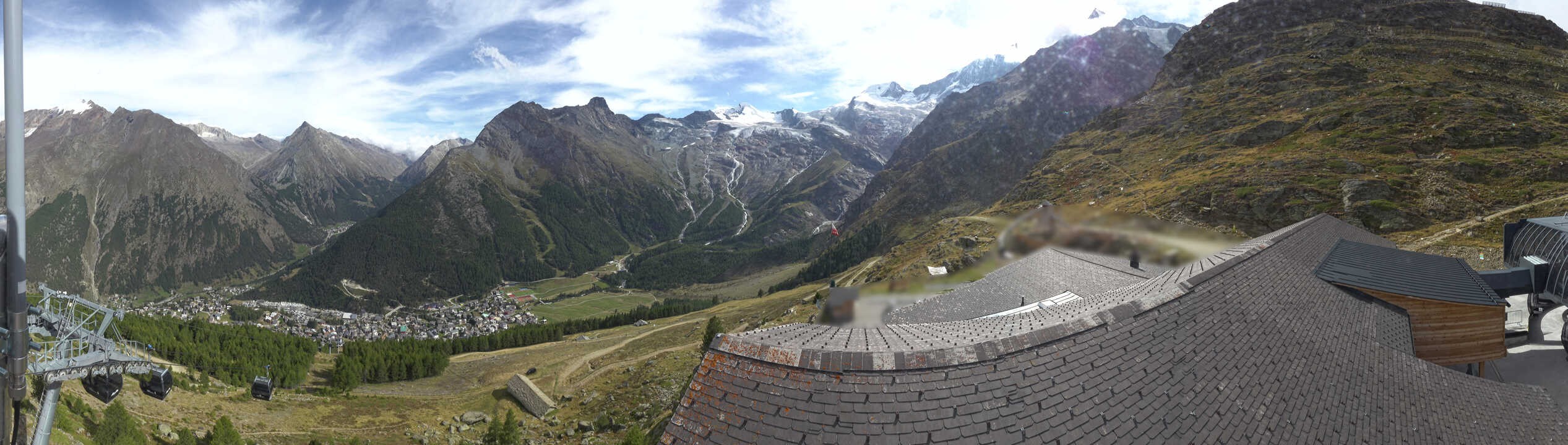 Archived image Webcam Panoramic view Hannig Mountain