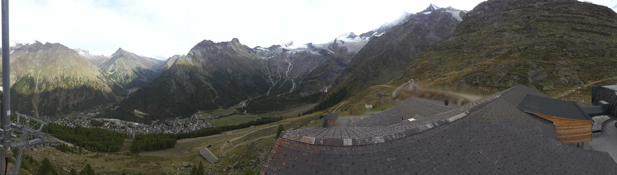 Archived image Webcam Panoramic view Hannig Mountain
