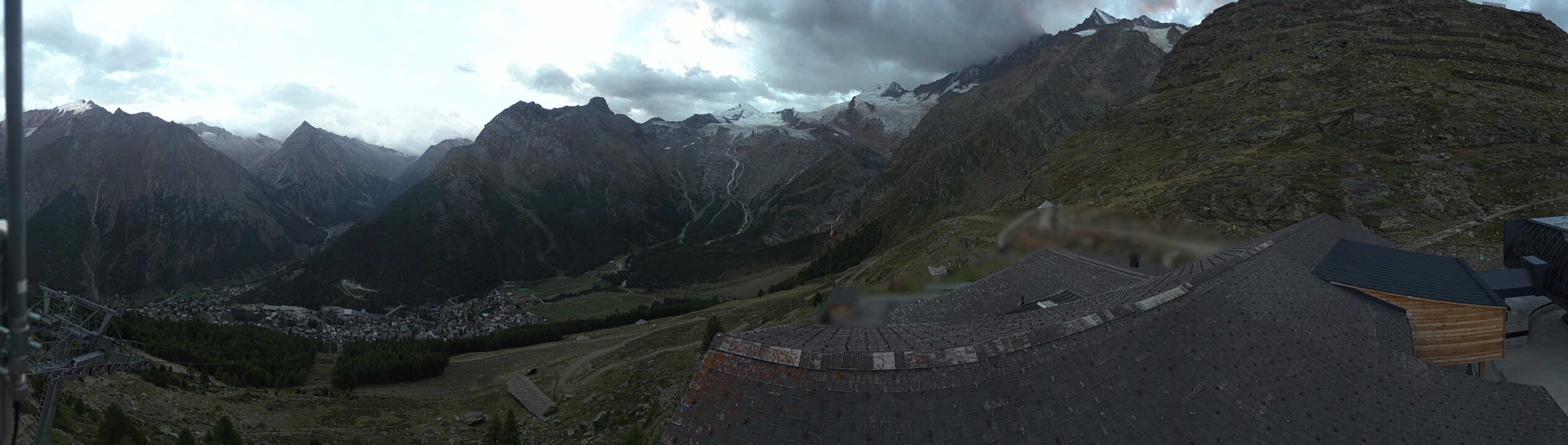 Archived image Webcam Panoramic view Hannig Mountain
