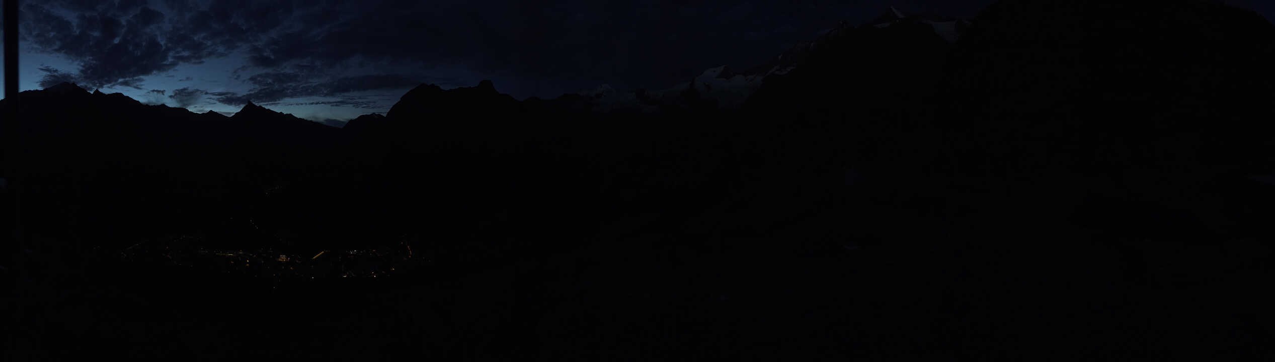 Archived image Webcam Panoramic view Hannig Mountain