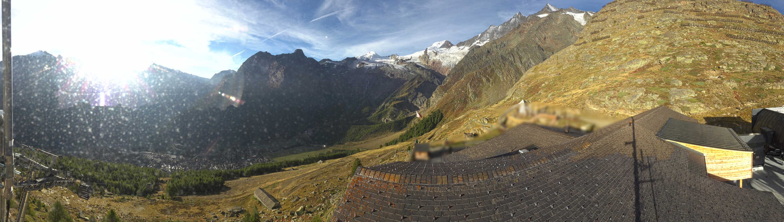 Archived image Webcam Panoramic view Hannig Mountain