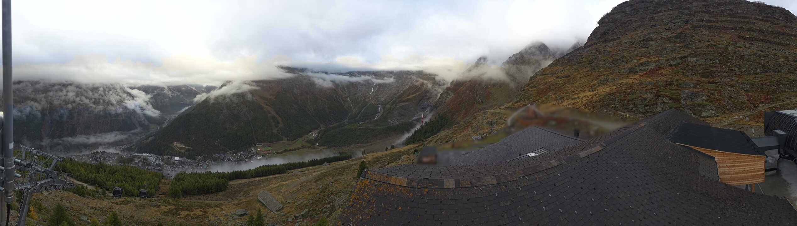 Archived image Webcam Panoramic view Hannig Mountain