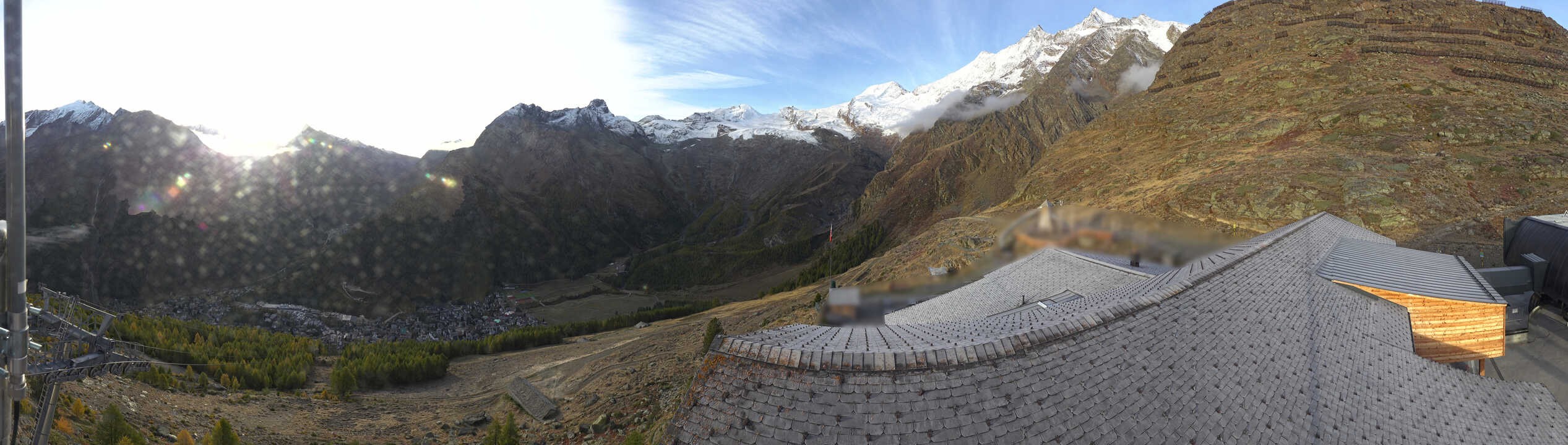 Archived image Webcam Panoramic view Hannig Mountain