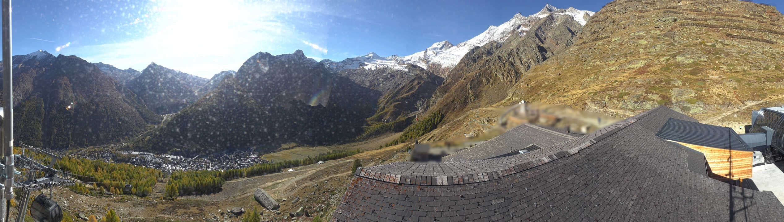Archived image Webcam Panoramic view Hannig Mountain