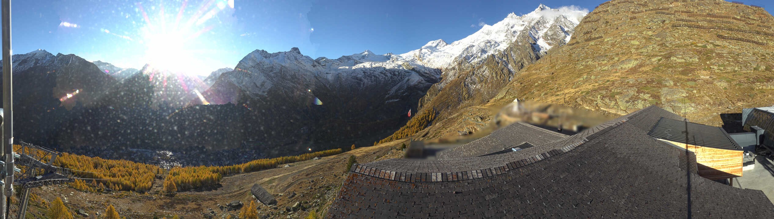 Archived image Webcam Panoramic view Hannig Mountain
