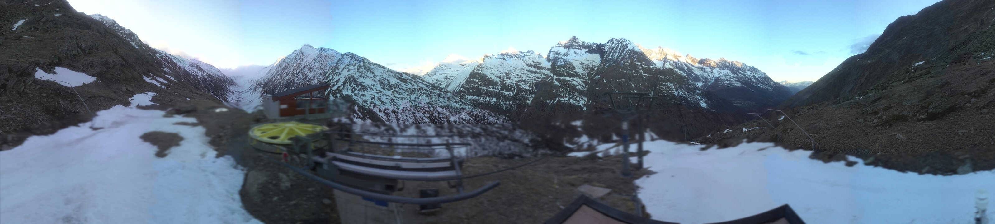 Archiv Foto Webcam Bergstation Heidbodme