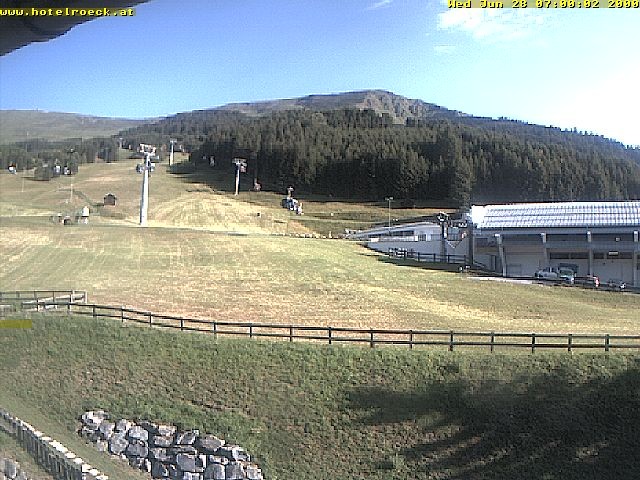 Archived image Webcam Hotel Röck