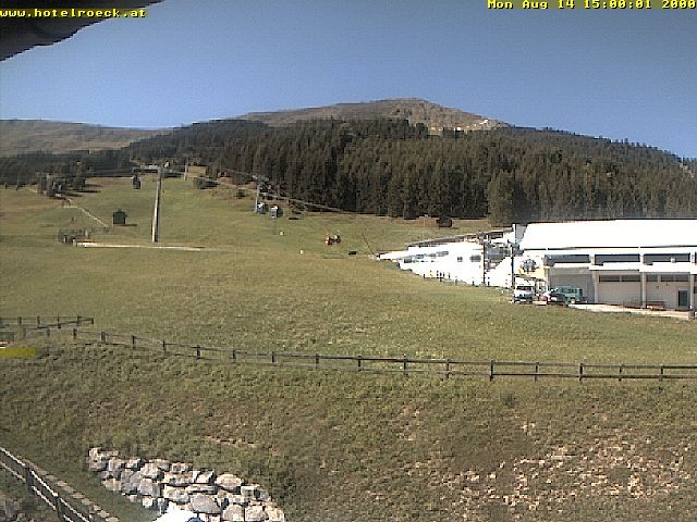 Archived image Webcam Hotel Röck