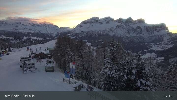 Archiv Foto Webcam La Villa - Piz La Ila