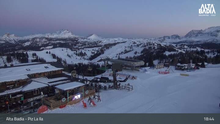 Archiv Foto Webcam La Villa - Piz La Ila