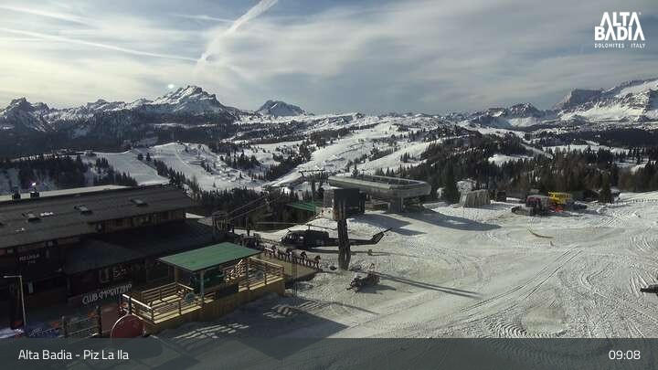 Archiv Foto Webcam La Villa - Piz La Ila